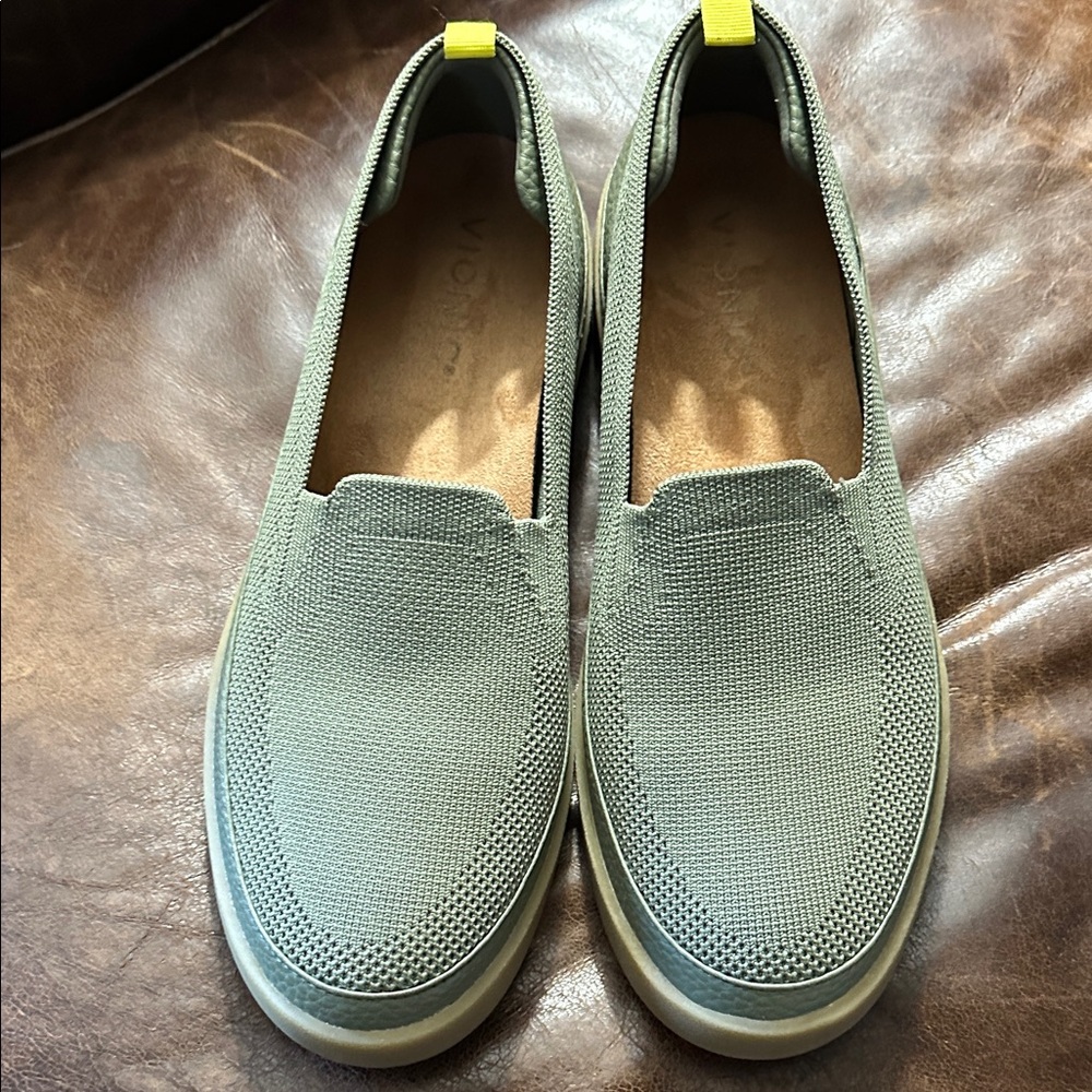 Vionic Green and Yellow Slip-On Shoes
New/Never Worn